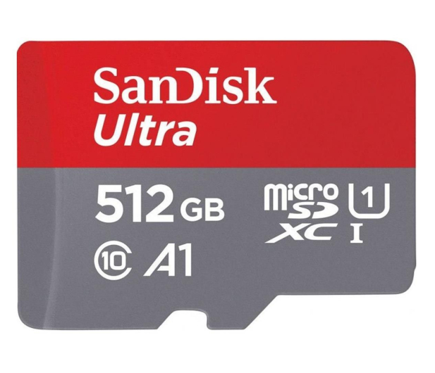 SANDISK Ultra 512GB 150MB/s microSDXC + SD - 1077526 - zdjęcie
